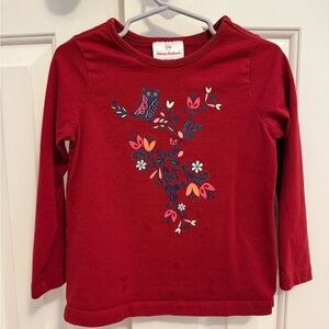 Hanna Andersson Owl Long Sleeve Shirt size 100 cm 4T